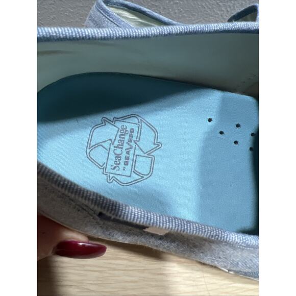 SeaVees Seachange Slip On Preppy Blue Water Mens Size 13 main image 4